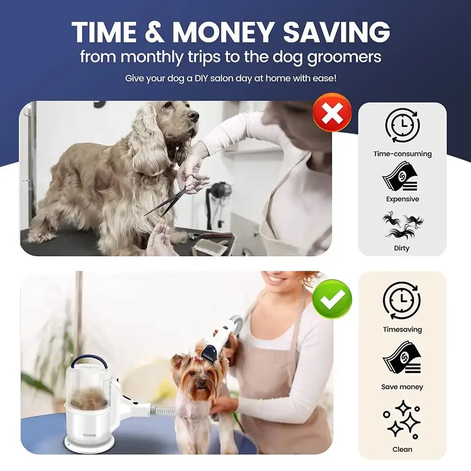 Electric Dog Pet Hair Removal Mitts & Rollers ABS Material Charge Pet Grooming Tool for Dogs for Wholesale & OEM Programs detail