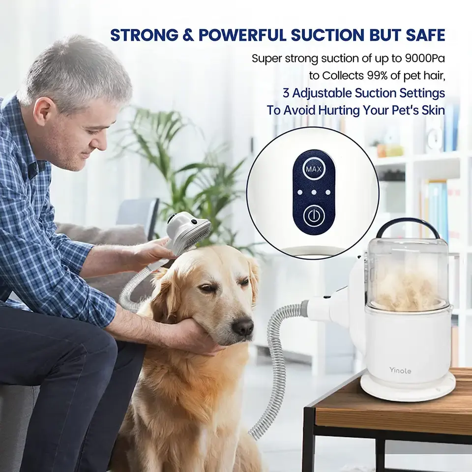 Electric Dog Pet Hair Removal Mitts & Rollers ABS Material Charge Pet Grooming Tool for Dogs for Wholesale & OEM Programs detail