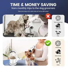 Electric Dog Pet Hair Removal Mitts & Rollers ABS Material Charge Pet Grooming Tool for Dogs for Wholesale & OEM Programs view 5