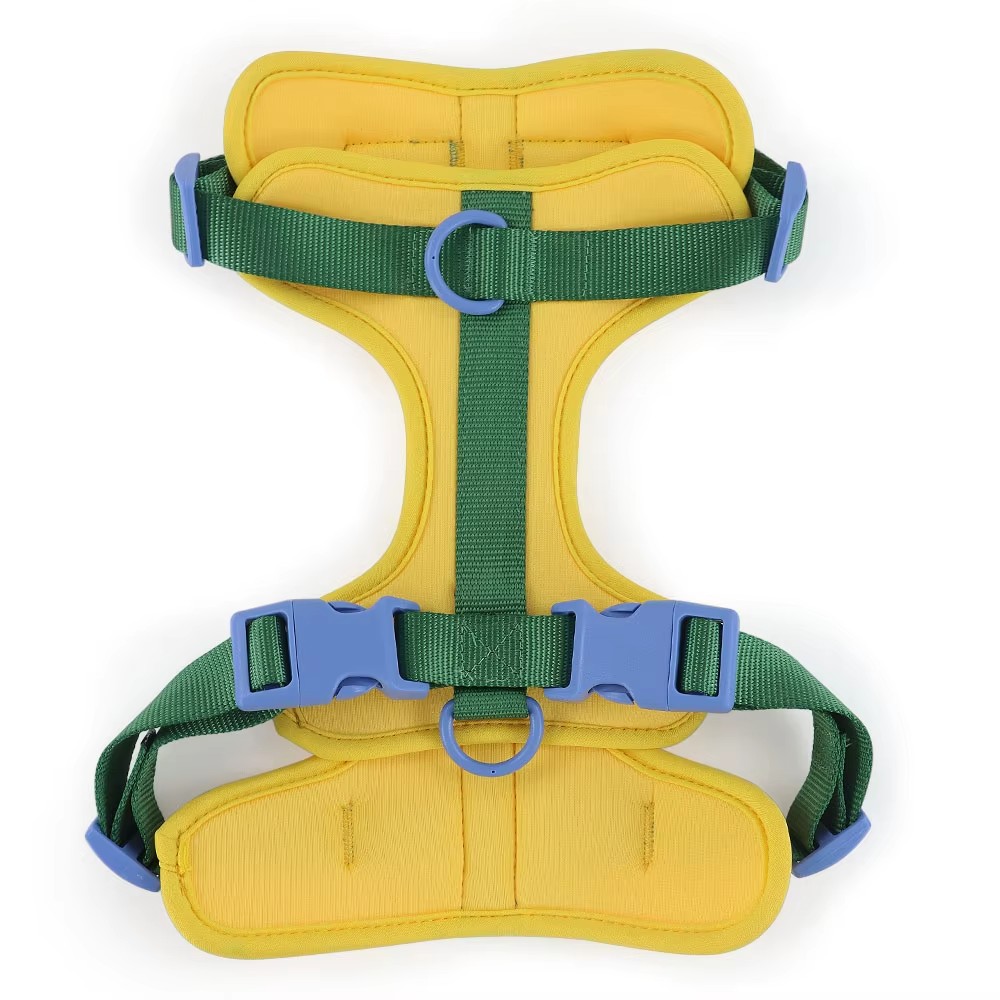 Fashion Padded Dog Harness Waterproof Dog Collar and Leash Plastic Air Layer Soft for Dogs for Wholesale & OEM Programs detail