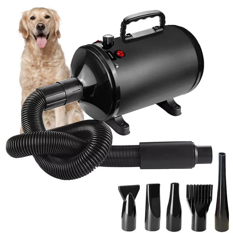 High-Power Stepless Speed Regulation Pet Hair Dryer Plastic Water Blower for Dogs for Wholesale & OEM Programs detail
