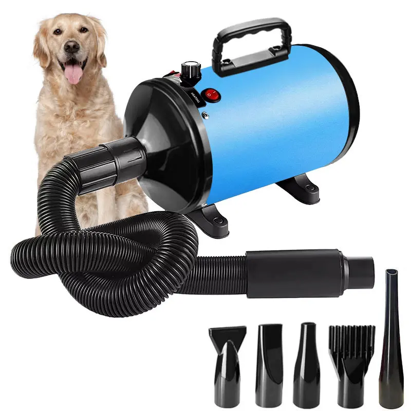High-Power Stepless Speed Regulation Pet Hair Dryer Plastic Water Blower for Dogs for Wholesale & OEM Programs detail