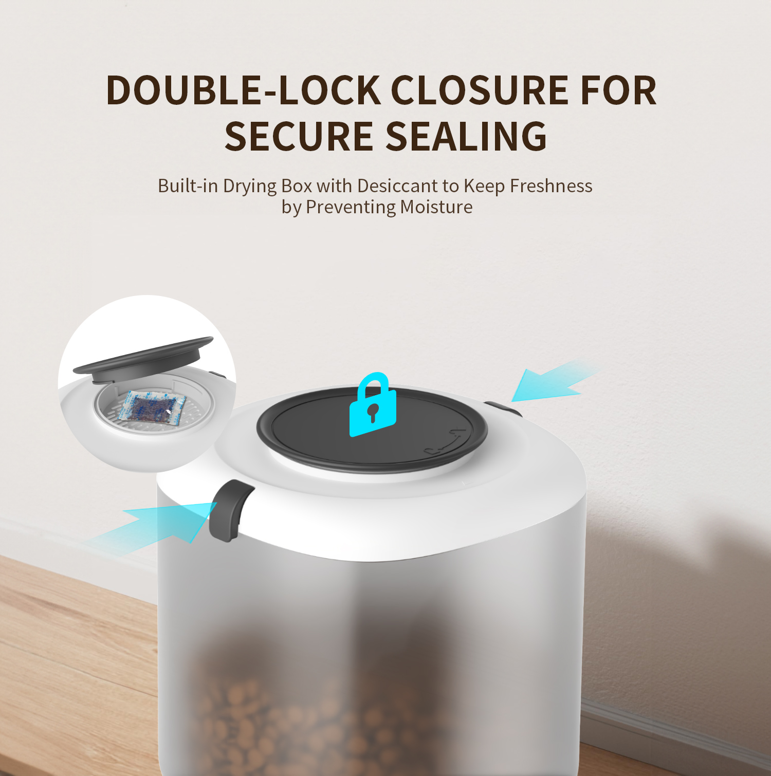 Hot Selling Professional Auto 4.5L Water Dispenser 2.5L WiFi Smart Dog Puzzle Feeder for Wholesale & OEM Programs detail