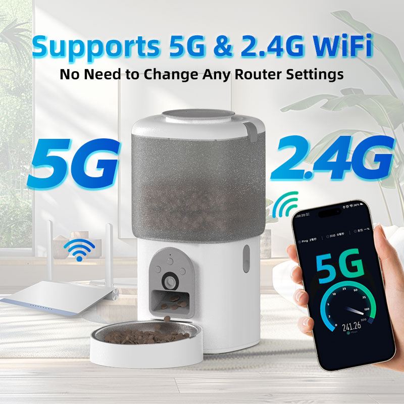 Hot Selling Professional Auto 4.5L Water Dispenser 2.5L WiFi Smart Dog Puzzle Feeder for Wholesale & OEM Programs detail