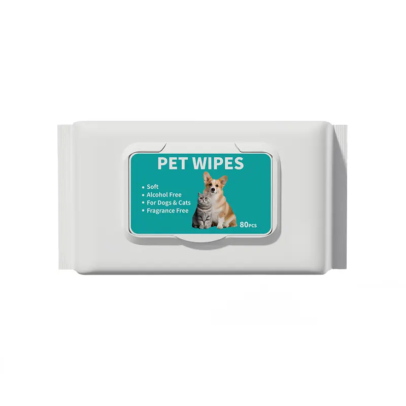 Soft Non-Woven Hypoallergenic Pet Eye Wipes Customized Fragrance YC25022001 for Dogs for Wholesale & OEM Programs detail