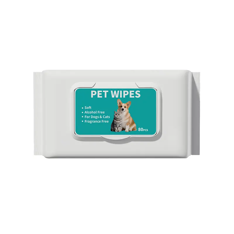 Soft Non-Woven Hypoallergenic Pet Eye Wipes Customized Fragrance YC25022001 for Dogs for Wholesale & OEM Programs detail