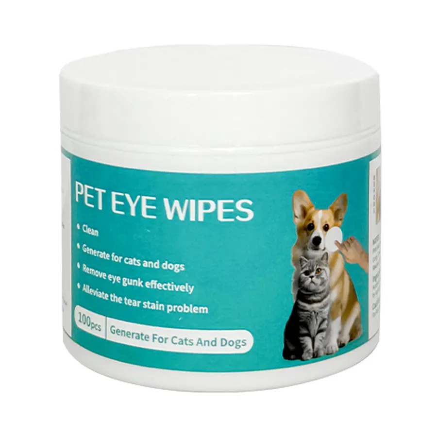 Soft Non-Woven Hypoallergenic Pet Eye Wipes Customized Fragrance YC25022001 for Dogs for Wholesale & OEM Programs detail