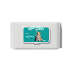 Soft Non-Woven Hypoallergenic Pet Eye Wipes Customized Fragrance YC25022001 for Dogs for Wholesale & OEM Programs view 4
