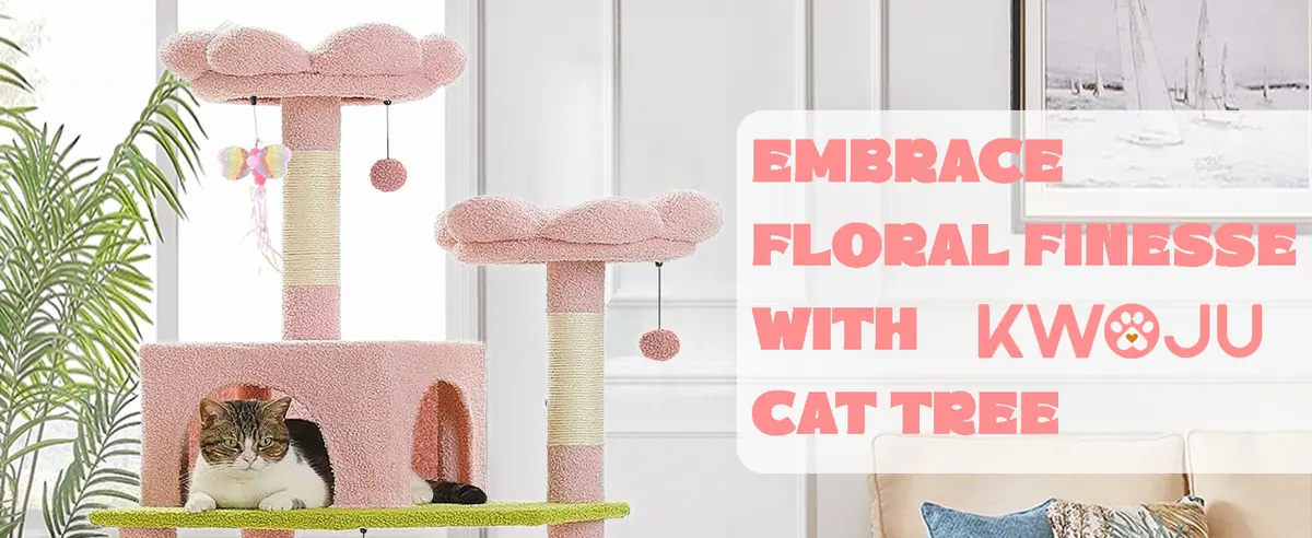 71-Inch Tall Blue Cat Tree Large Tower JRCT135 for Cats for Wholesale & OEM Programs detail