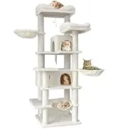 68 Inches Large Tall Cat Tree Tower Multi-Level Design Indoor Cat Condo Removable Pad for Wholesale & OEM Programs detail