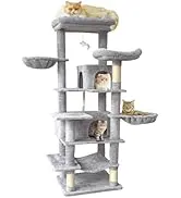 68 Inches Large Tall Cat Tree Tower Multi-Level Design Indoor Cat Condo Removable Pad for Wholesale & OEM Programs detail