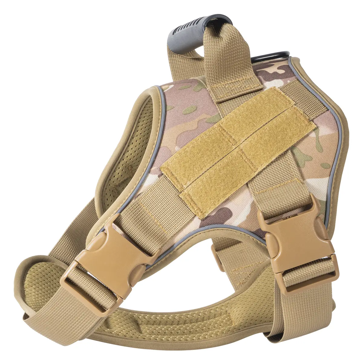 Adjustable Striped Pattern Dog Harness Large Dog Vest and Lead Walking Rope Luxury for Dogs for Wholesale & OEM Programs detail