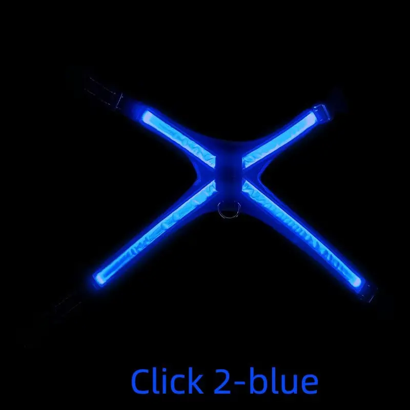 Newly Designed LED Dog Vest Harness Light Emitting CD1112 for Dogs for Wholesale & OEM Programs detail