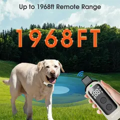 LED Screen IPX7 Waterproof 600M Control Distance Shock Beep Vibration Levels 2 for Dogs for Wholesale & OEM Programs view 5
