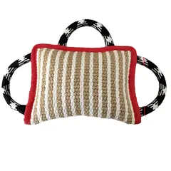 Durable Eco-Friendly Linen Dog Bite Pillow Wedge LW-2996 for Dogs for Wholesale & OEM Programs view 1