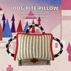 Durable Eco-Friendly Linen Dog Bite Pillow Wedge LW-2996 for Dogs for Wholesale & OEM Programs view 2