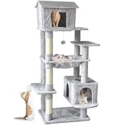 Modern Solid Wood Large Cat Tree Tower Luxury Cozy Outdoor Rope Scratch Manufacture for Cats for Wholesale & OEM Programs detail