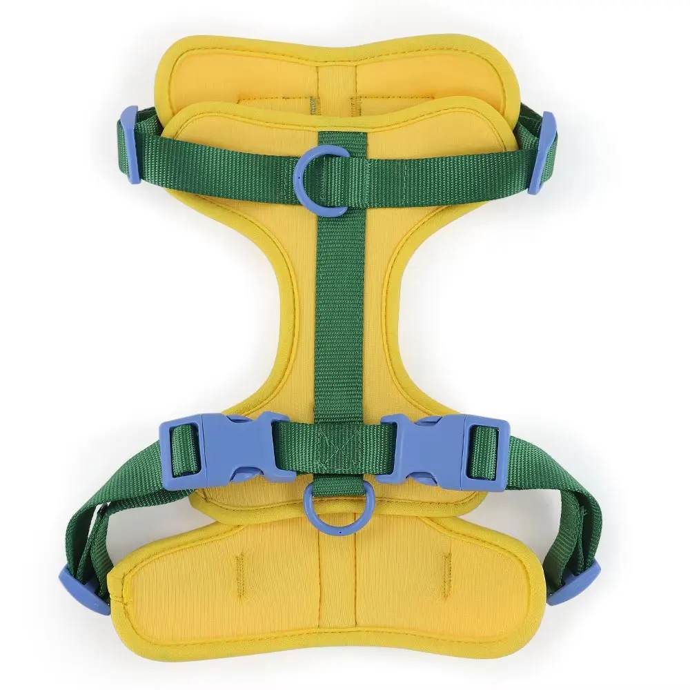 Fashion Padded Dog Harness Waterproof Dog Collar and Leash Plastic Air Layer Soft for Dogs for Wholesale & OEM Programs detail