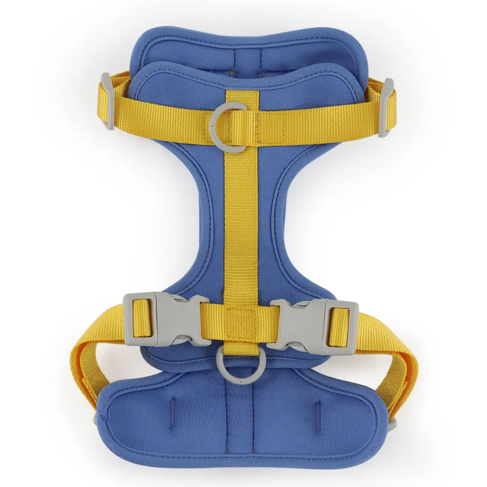 Fashion Padded Dog Harness Waterproof Dog Collar and Leash Plastic Air Layer Soft for Dogs for Wholesale & OEM Programs detail