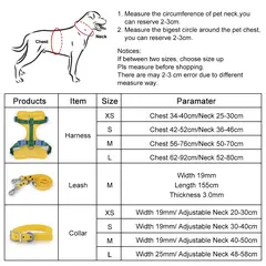 Fashion Padded Dog Harness Waterproof Dog Collar and Leash Plastic Air Layer Soft for Dogs for Wholesale & OEM Programs view 6