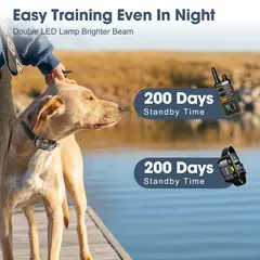 PATPET Electronic Bark Collar Rechargeable Dog Training Collar Remote Control Pet for Dogs for Wholesale & OEM Programs view 4