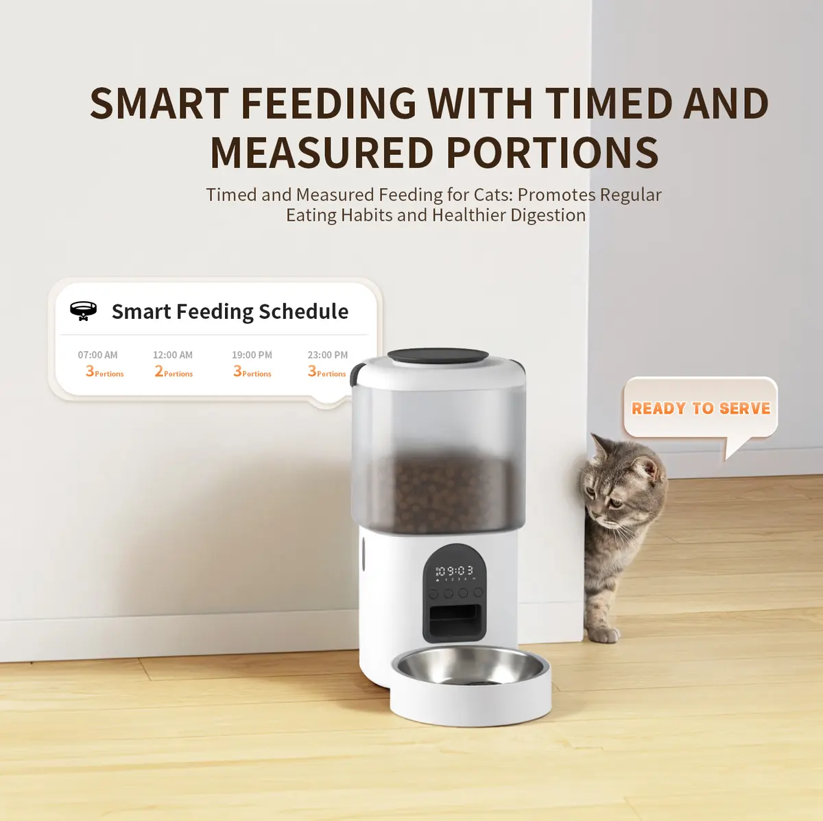 Hot Selling Professional Auto 4.5L Water Dispenser 2.5L WiFi Smart Dog Puzzle Feeder for Wholesale & OEM Programs detail