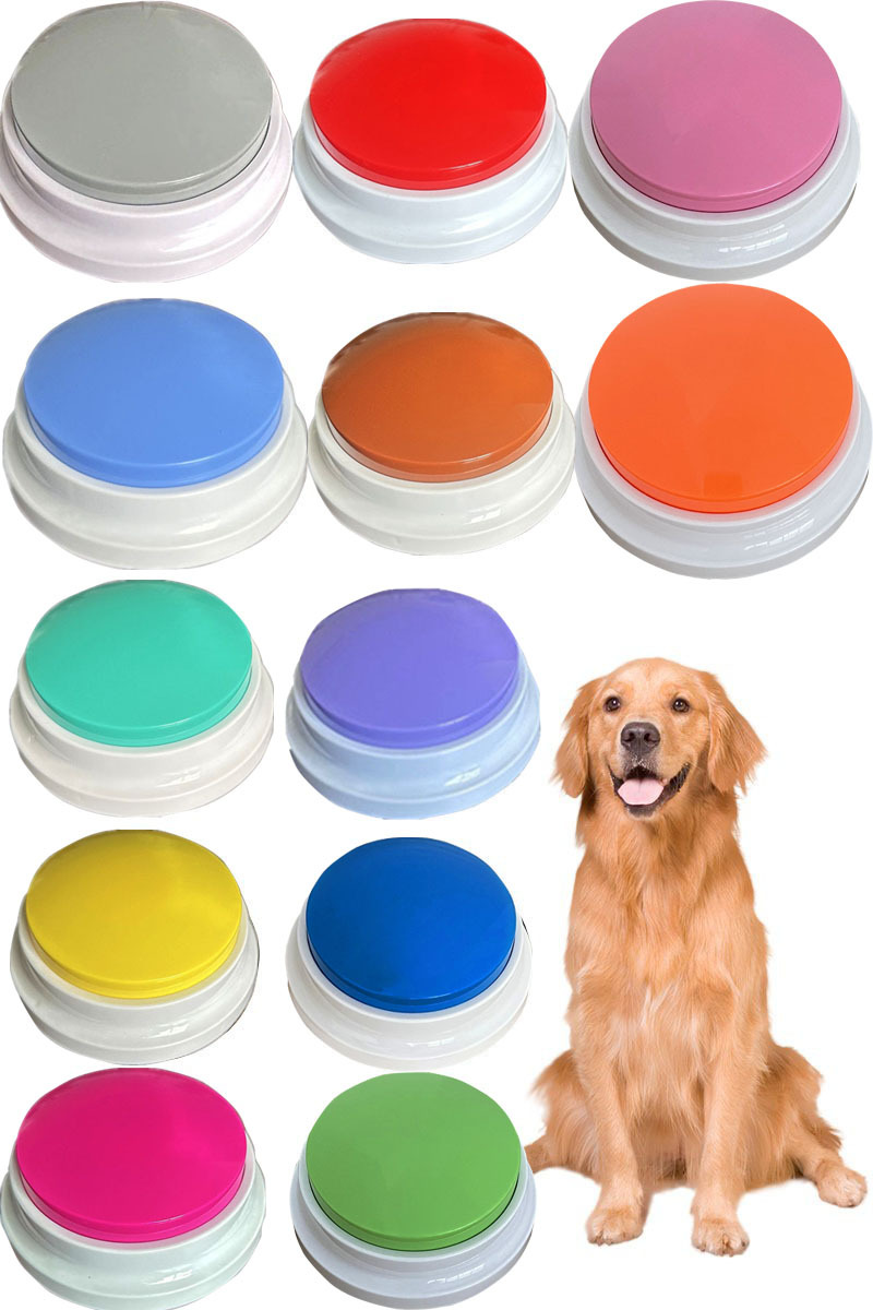 Pet Communication Button Dog Talking Sound Box Training Toy Recorder Sound Maker for pet communication, dog training for Wholesale & OEM Programs view 6