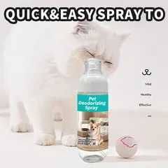Pet Deodorizer Odor Removal Dog Litter Biological Enzyme Sea Fresh Soft Cotton 150ml for Wholesale & OEM Programs view 4