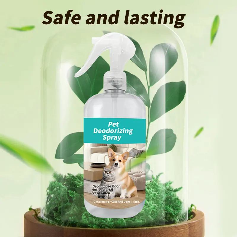 Pet Deodorizer Odor Removal Dog Litter Biological Enzyme Soft Cotton 500ml OEM Air for Dogs for Wholesale & OEM Programs detail