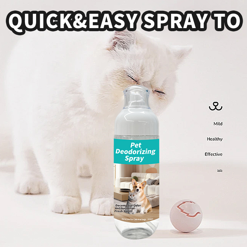 Pet Deodorizer Odor Removal Dog Litter Biological Enzyme Sea Fresh Soft Cotton 150ml for Wholesale & OEM Programs detail