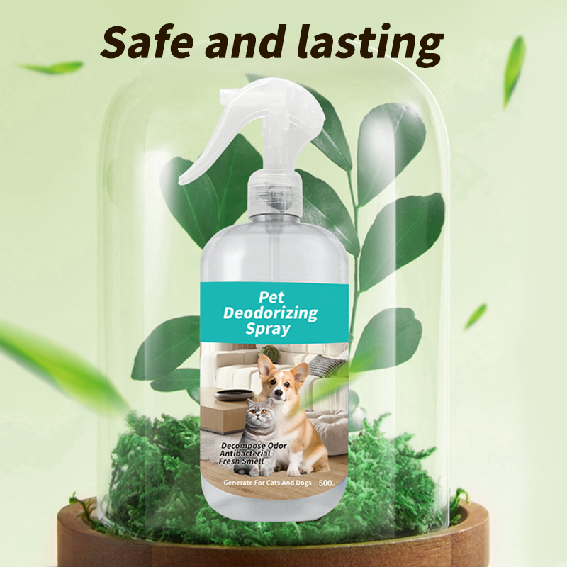 Pet Deodorizer Odor Removal Dog Litter Biological Enzyme Soft Cotton 500ml OEM Air for Dogs for Wholesale & OEM Programs detail