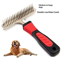 Pet Detangling Brush for Long-Haired Dogs & Cats Long-Toothed Straight-Row Comb for dogs, cats for Wholesale & OEM Programs view 4