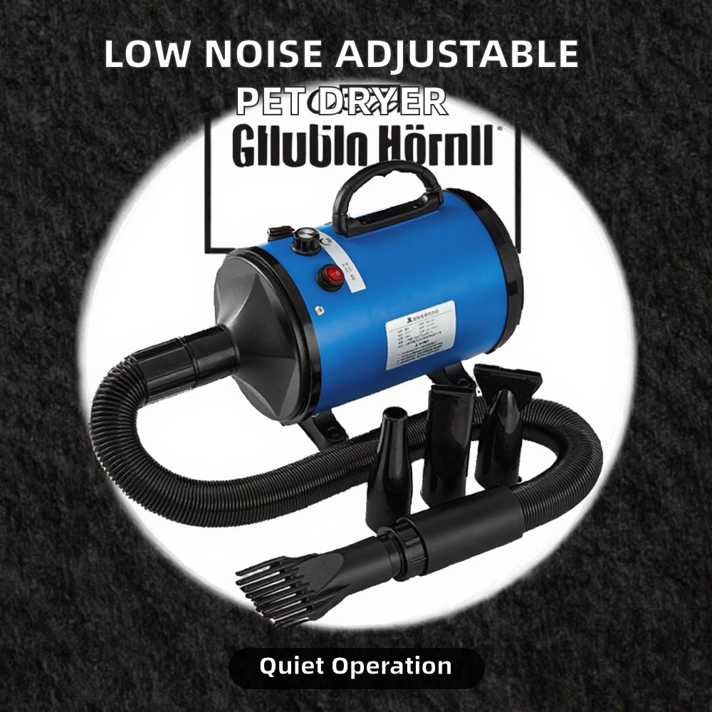 Pet Dryer Machine Adjustable Speed Low Noise Dog Hair Dryer Grooming Vacuum Dryer for Small Animals for Wholesale & OEM Programs detail