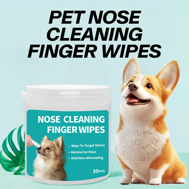 Pet Nose Moisturizing Finger Cots for Dogs & Cats Dry Cracked Protection Care Wipes for Wholesale & OEM Programs detail
