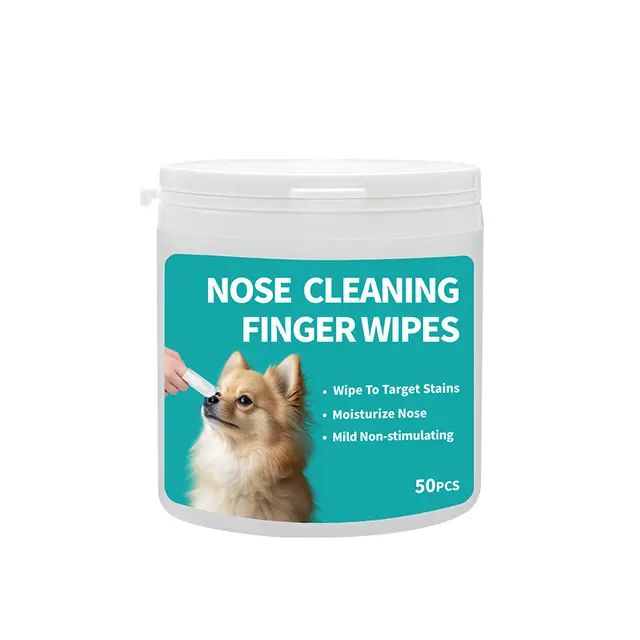 Pet Nose Moisturizing Finger Cots for Dogs & Cats Dry Cracked Protection Care Wipes for Wholesale & OEM Programs