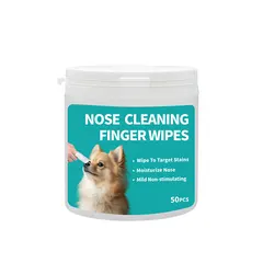 Pet Nose Moisturizing Finger Cots for Dogs & Cats Dry Cracked Protection Care Wipes for Wholesale & OEM Programs view 1