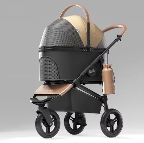 Custom Outdoor Pet Stroller Backpack Portable Dog Carrier for Travel Adventures for Dogs for Wholesale & OEM Programs detail