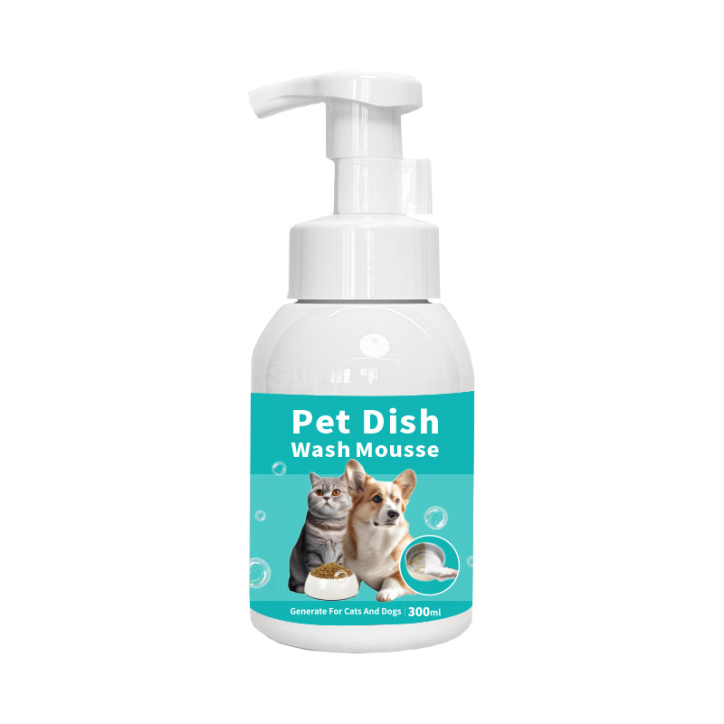Pet Supplies Factory Cat Oil Tail Cleaning Bubble Oil Removal Mousse Bath Shower Gel for Wholesale & OEM Programs detail