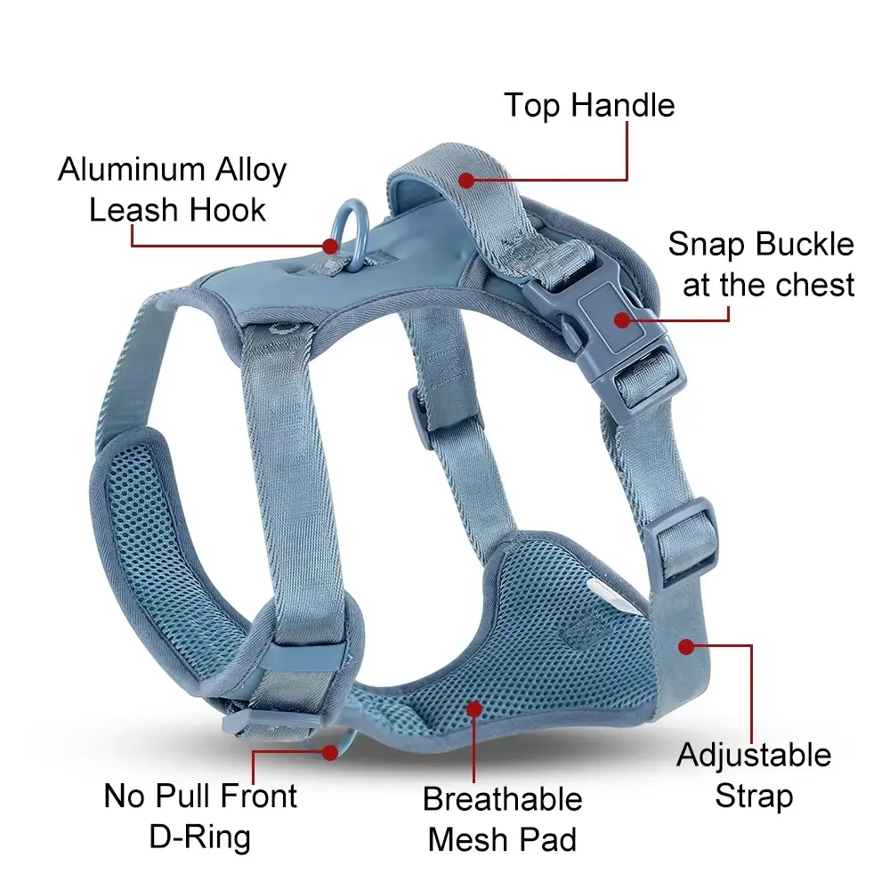 Pet Supplies No Pull Harnesses Pet Harness HSZ2021112001 for Dogs for Wholesale & OEM Programs detail