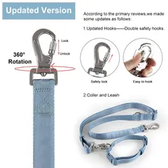 Pet Supplies No Pull Harnesses Pet Harness HSZ2021112001 for Dogs for Wholesale & OEM Programs view 2
