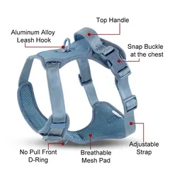 Pet Supplies No Pull Harnesses Pet Harness HSZ2021112001 for Dogs for Wholesale & OEM Programs view 4