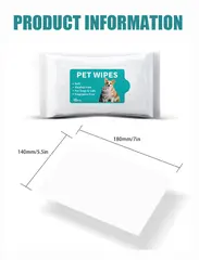 China Spunlace Material Pet Wipes Automatic Pet Feeder for pet hygiene for Wholesale & OEM Programs view 4