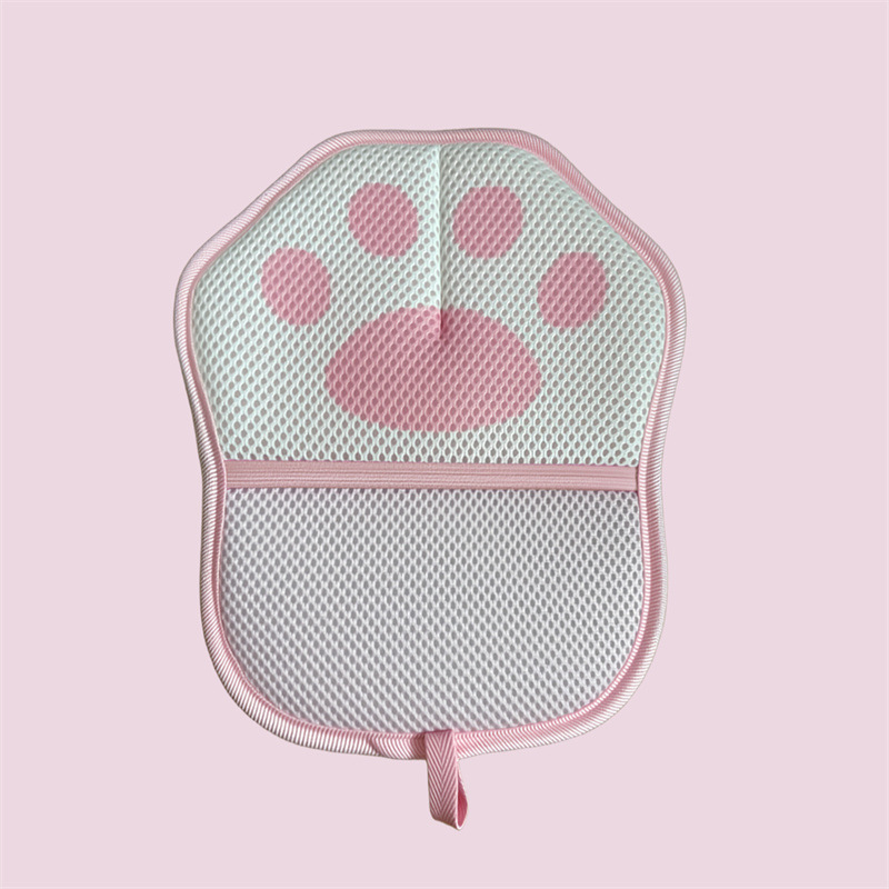 Portable Reversible Two-Way Bristle Electrostatic Nylon Hair Removal Mitts Washable for Dogs for Wholesale & OEM Programs view 5