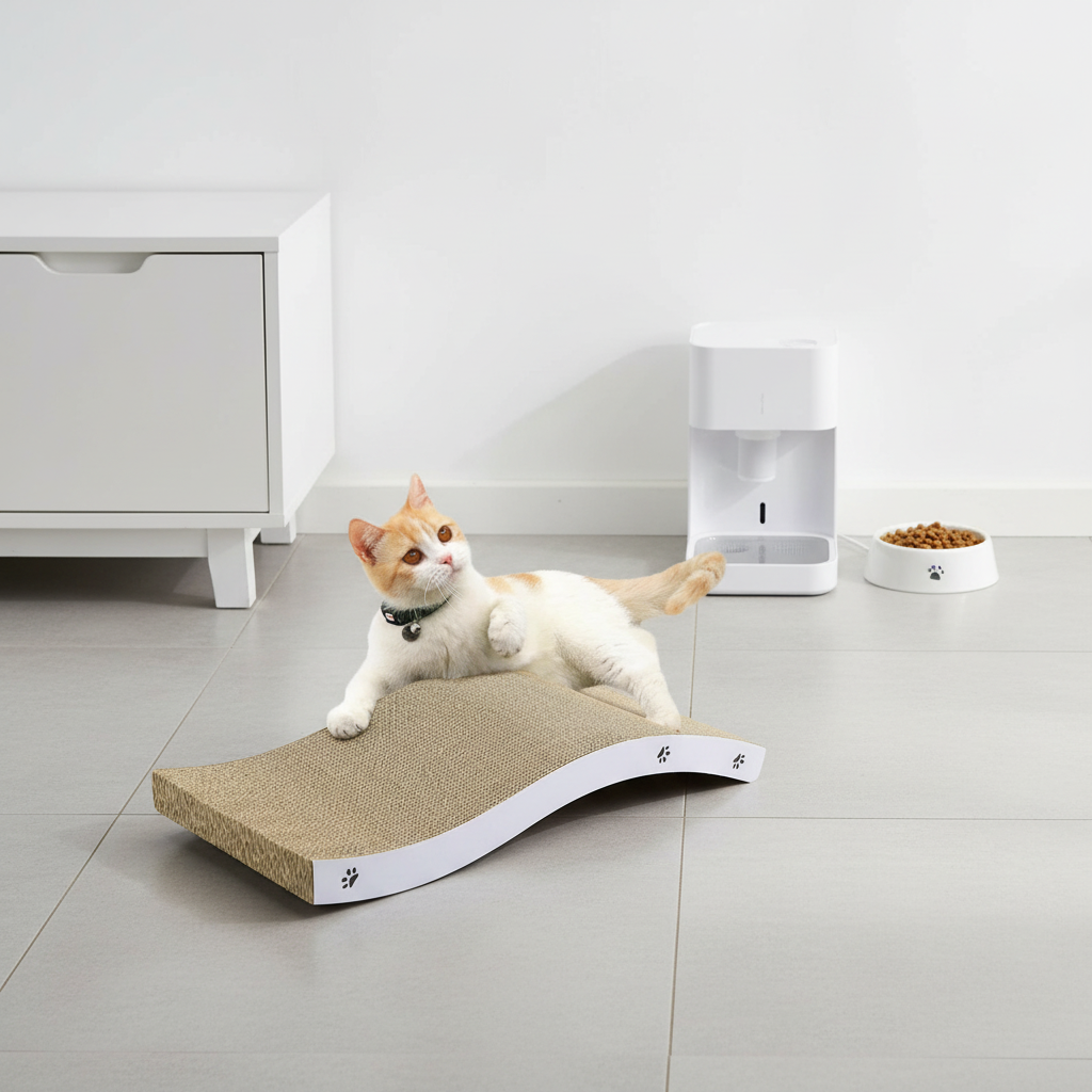 Premium Cardboard Cat Scratching Pad Cat Tree for Cats for Wholesale & OEM Programs detail