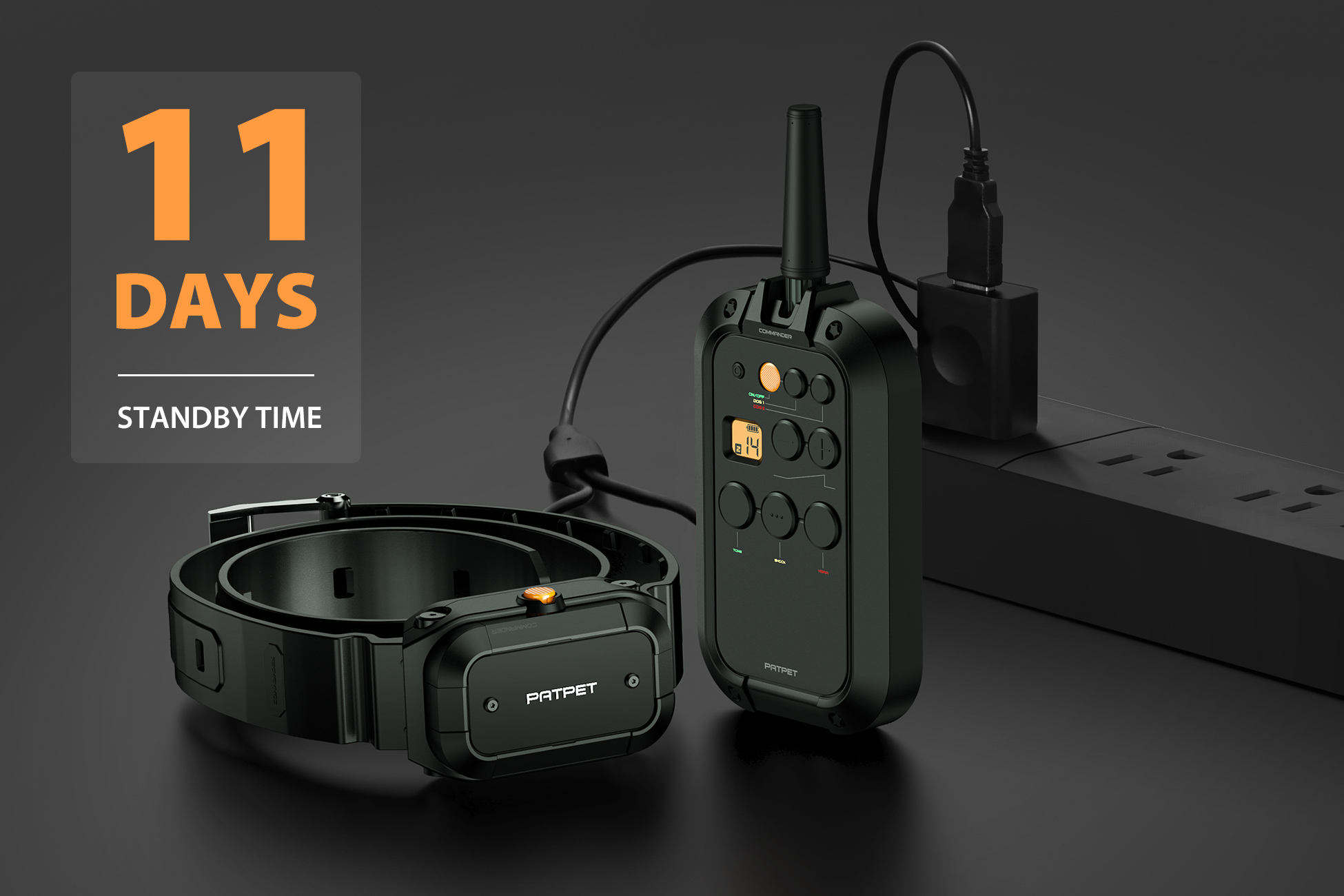 Professional Dog Training Shock Collar TPU/PC 900M Long Distance Remote Control for Dogs for Wholesale & OEM Programs detail