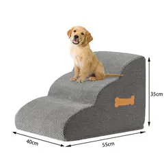 Pet Staircase Removable Foam Steps Daily Care Supplies for climbing onto sofas and beds for Wholesale & OEM Programs view 1