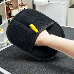 Portable Reversible Two-Way Bristle Electrostatic Nylon Hair Removal Mitts Washable for Dogs for Wholesale & OEM Programs view 3