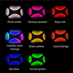 Custom Large RGB LED Light Reflective Dog Harness Rechargeable Oxford Vest Winter for Dogs for Wholesale & OEM Programs view 3