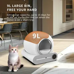 Cat Smart Automatic Self-Cleaning Electronic Deodorizing Open Top Sandbox Easy Clean for Wholesale & OEM Programs view 5