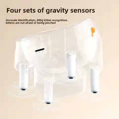 Stylish Automatic Cleaning Self-Cleaning Cat Litter Box APP Remote Control Large 75L for Wholesale & OEM Programs view 5
